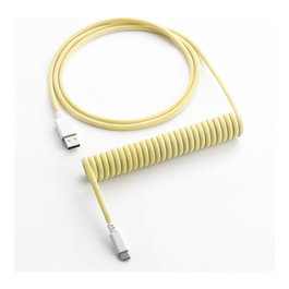 CableMod Classic Coiled Keyboard Cable USB-C a USB Tipo A, Lemon Ice - 150cm