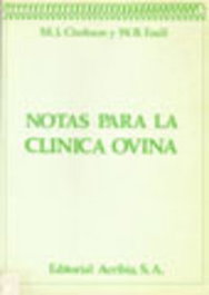 ACRIBIA Notas para la clínica ovina