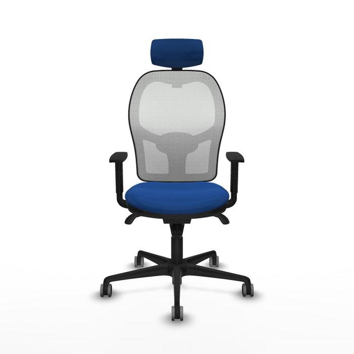 PIQUERAS Y CRESPO Silla de oficina Jorquera Azul y Blanco PIQUERAS Y CRESPO Silla de oficina Jorquera Azul y Blanco