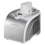 Ariete Heladera Gran Gelato Metal 693 Auto Refrigerante con Compresor Interno y Pantalla LCD para Helados Caseros