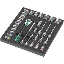 Wera 9722 C Zyklop Set 1 con inserto de espuma