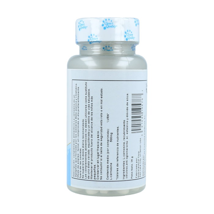 Kal L-Carnosine 500 mg 30 comprimidos Kal L-Carnosine 500 mg 30 comprimidos