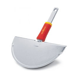 WOLF-Garten Halbmond-Kantenstecher Modelo RM-M, multi-star, herramienta para bordes de cesped, 22.5 cm de ancho (rojo/plata)