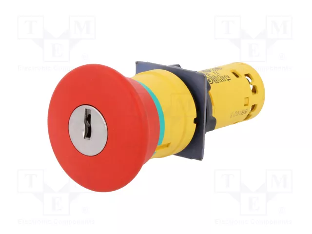 SCHNEIDER ELECTRIC Interruptor de seguridad con llave Harmony XB7 rojo