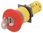 SCHNEIDER ELECTRIC Interruptor de seguridad con llave Harmony XB7 rojo