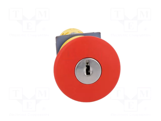 SCHNEIDER ELECTRIC Interruptor de seguridad con llave Harmony XB7 rojo