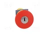 SCHNEIDER ELECTRIC Interruptor de seguridad con llave Harmony XB7 rojo