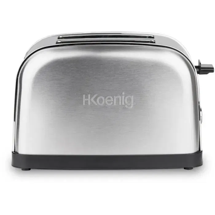 Hkoenig TOS7 Tostadora de dos rebanadas 850 W Acero inoxidable
