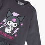 Cerdá Sudadera French Terry Tul Hello Kitty Kuromi Talla 4 Años Dark Gray