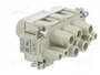 HARTING Plantilla de contacto HDC hembra 8 pines