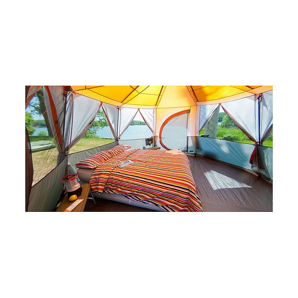 Coleman Cortes Octagon 8, Naranja y Gris Coleman Cortes Octagon 8, Naranja y Gris