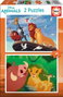 Educa Borras Puzzle El Rey León Disney 2x48 piezas