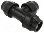 GEBO Conector en T de Apriete para Tuberías PE 40mm