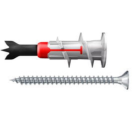 Fischer Taco Duoblade-S con Tornillo (Set de 20)