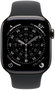 Apple Watch Series 11 GPS + Cellular 42mm Slate Titanium Case | Black Sport Band - S/M