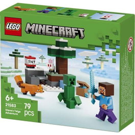 LEGO Minecraft La Aventura de Steve en la Taiga 21583
