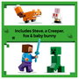 LEGO Minecraft La Aventura de Steve en la Taiga 21583, 79 piezas