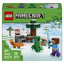 LEGO Minecraft La Aventura de Steve en la Taiga 21583, 79 piezas