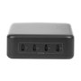 LogiLink Cargador de escritorio USB-C 240 W GaN 4 puertos USB-C PD Negro