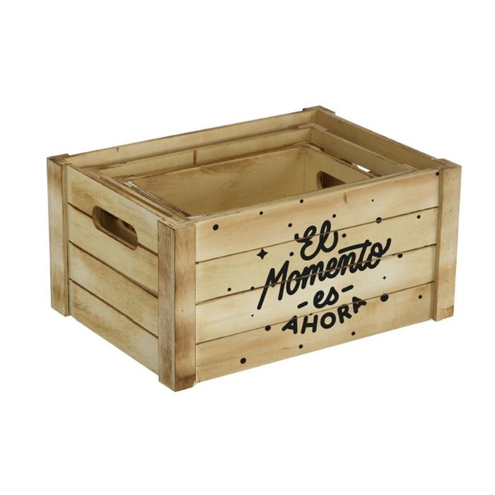Juego de Cajas Decorativas Versa Madera (3 Piezas) Juego de Cajas Decorativas Versa Madera (3 Piezas)