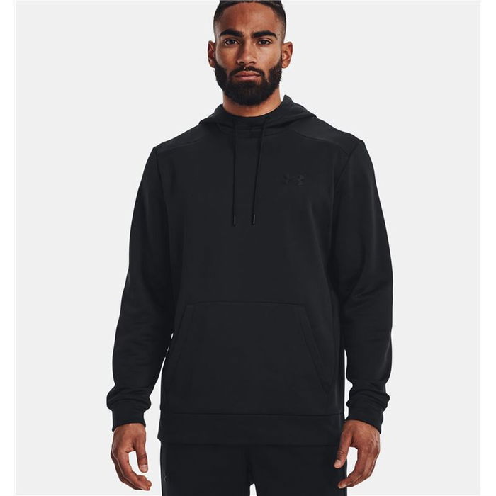 Sudadera con Capucha Hombre Under Armour Negro 12-13 Años