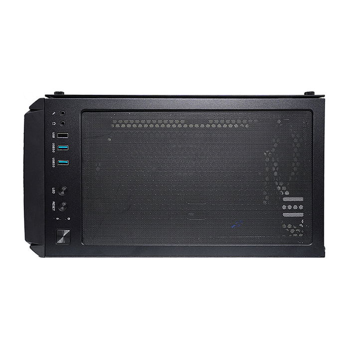 Xilence XG141 Xilent Blast ARGB Torre Media para PC con Ventana de Cristal Templado Negro, Soporta ATX, USB 3.2, Ventiladores 120/140mm