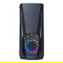 Xilence XG141 Xilent Blast ARGB Torre Media para PC con Ventana de Cristal Templado Negro, Soporta ATX, USB 3.2, Ventiladores 120/140mm