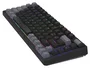 Aqirys Teclado Mecánico Gaming Adara HaiMu Linear Pink, Cableado, Retroiluminado, Negro-Gris, Diseño Polaco