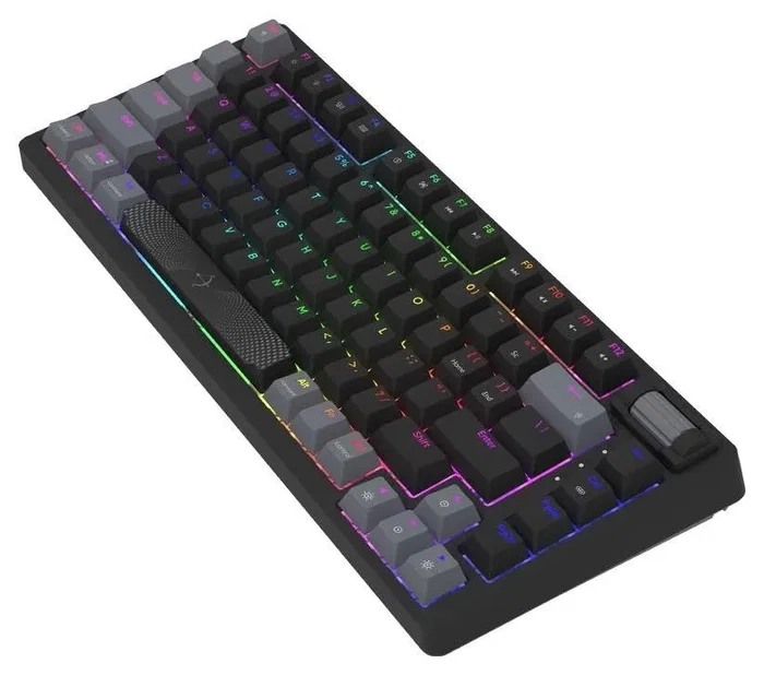Aqirys Teclado Mecánico Gaming Adara HaiMu Linear Pink, Cableado, Retroiluminado, Negro-Gris, Diseño Polaco Aqirys Teclado Mecánico Gaming Adara HaiMu Linear Pink, Cableado, Retroiluminado, Negro-Gris, Diseño Polaco