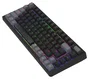 Aqirys Teclado Mecánico Gaming Adara HaiMu Linear Pink, Cableado, Retroiluminado, Negro-Gris, Diseño Polaco