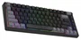 Aqirys Teclado Mecánico Gaming Adara HaiMu Linear Pink, Cableado, Retroiluminado, Negro-Gris, Diseño Polaco