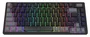 Aqirys Teclado Mecánico Gaming Adara HaiMu Linear Pink, Cableado, Retroiluminado, Negro-Gris, Diseño Polaco