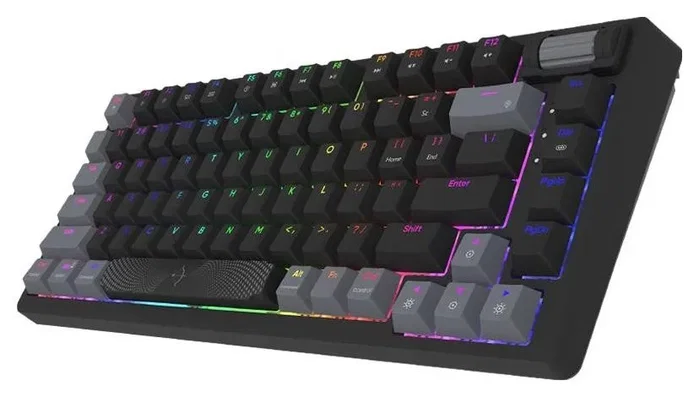Aqirys Teclado Mecánico Gaming Adara HaiMu Linear Pink, Cableado, Retroiluminado, Negro-Gris, Diseño Polaco Aqirys Teclado Mecánico Gaming Adara HaiMu Linear Pink, Cableado, Retroiluminado, Negro-Gris, Diseño Polaco