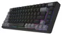 Aqirys Teclado Mecánico Gaming Adara HaiMu Linear Pink, Cableado, Retroiluminado, Negro-Gris, Diseño Polaco