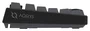 Aqirys Teclado Mecánico Gaming Adara HaiMu Linear Pink, Cableado, Retroiluminado, Negro-Gris, Diseño Polaco