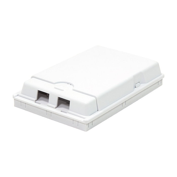 LogiLink Caja de terminación FTTH de 2 puertos, blanco
