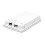 LogiLink Caja de terminación FTTH de 2 puertos, blanco