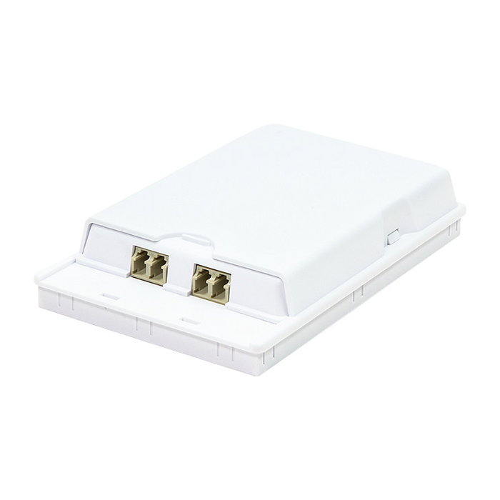 LogiLink FB1001 Caja de terminación FTTH, 2 puertos, Blanco