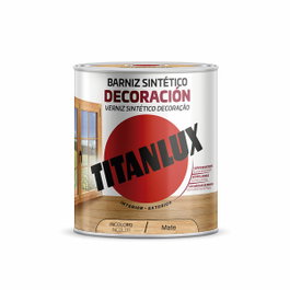 Titan Barniz sintético decoración incoloro mate 250 ml