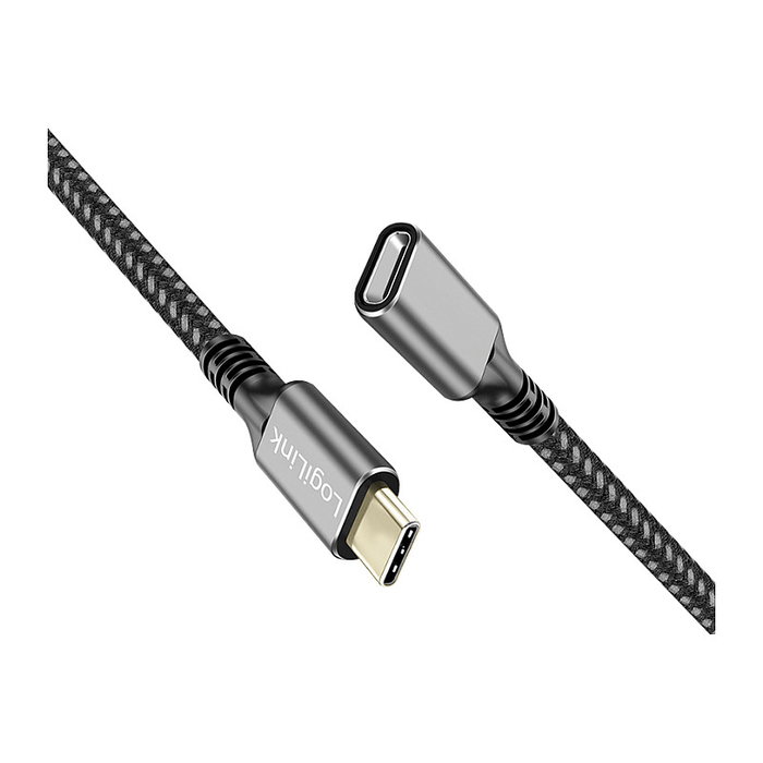 LogiLink Cable USB 3.2 Gen2 Tipo C, 10 Gbps, 100W, 1 m