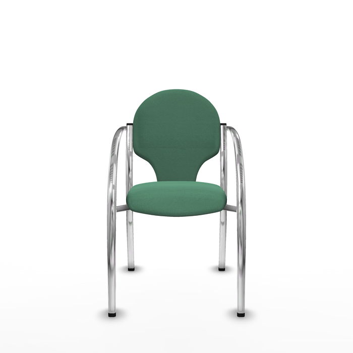 Silla de Recepción Hellín Piqueras y Crespo 220PTCRB456 Verde Esmeralda 2 Unidades