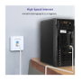 Helos Patchkabel Cat.6a Ultraflach U/UTP AWG 32 Azul 0,5m