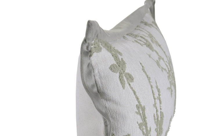 DKD Home Decor Set de 2 Cojines Florales Verde y Marrón 50x30x30 cm DKD Home Decor Set de 2 Cojines Florales Verde y Marrón 50x30x30 cm