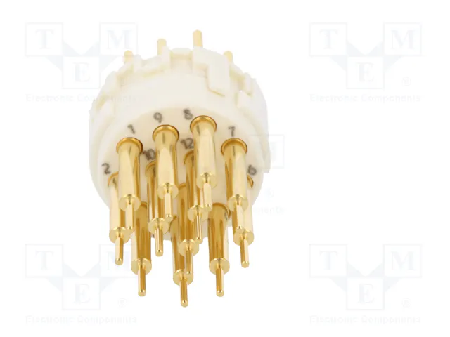 HARTING Conector M23 Macho de 12 Pines para Uso Industrial HARTING Conector M23 Macho de 12 Pines para Uso Industrial