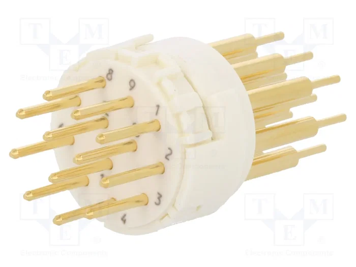 HARTING Conector M23 Macho de 12 Pines para Uso Industrial HARTING Conector M23 Macho de 12 Pines para Uso Industrial