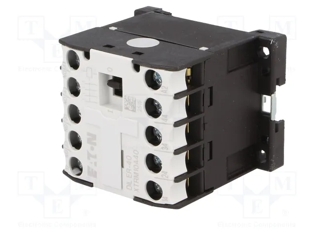EATON ELECTRIC Contactor DILER 4-polar 6A 24VAC EATON ELECTRIC Contactor DILER 4-polar 6A 24VAC