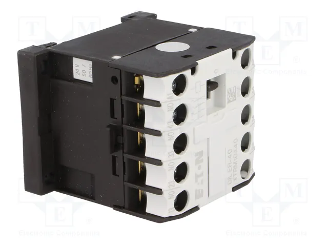 EATON ELECTRIC Contactor DILER 4-polar 6A 24VAC EATON ELECTRIC Contactor DILER 4-polar 6A 24VAC