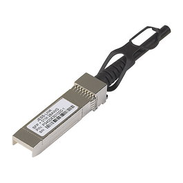 Netgear AXC763-10000S Cable DAC SFP+ de 3 metros, SFP+ a SFP+, InfiniBand, Conectores Macho Chapados en Oro
