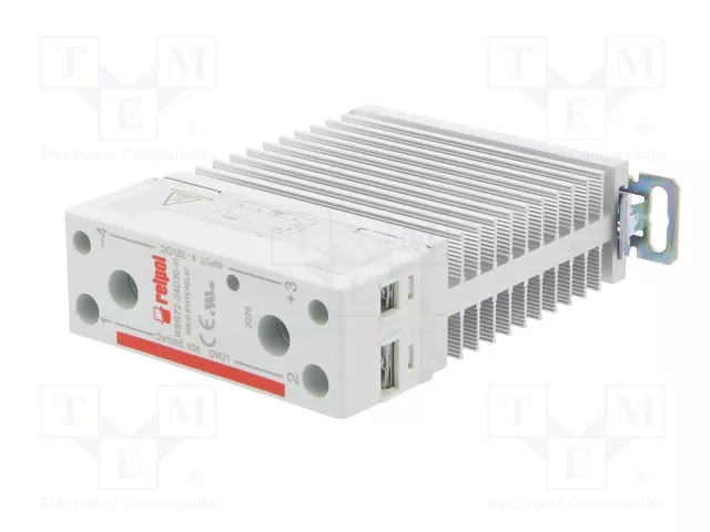 RELPOL RSR72-24D30-H Relé de semiconductor monofásico 30A 24-280VAC