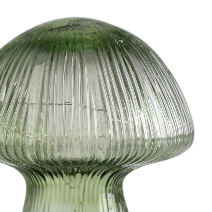 Ixia Figura con Luz Seta Verde Cristal